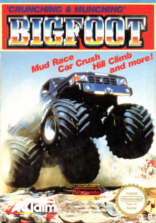 Bigfoot (Europe) box art